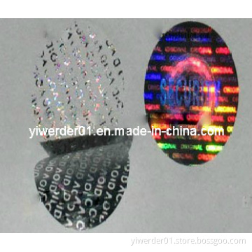 Custom Security Warranty Seal Laser Label (H-026)